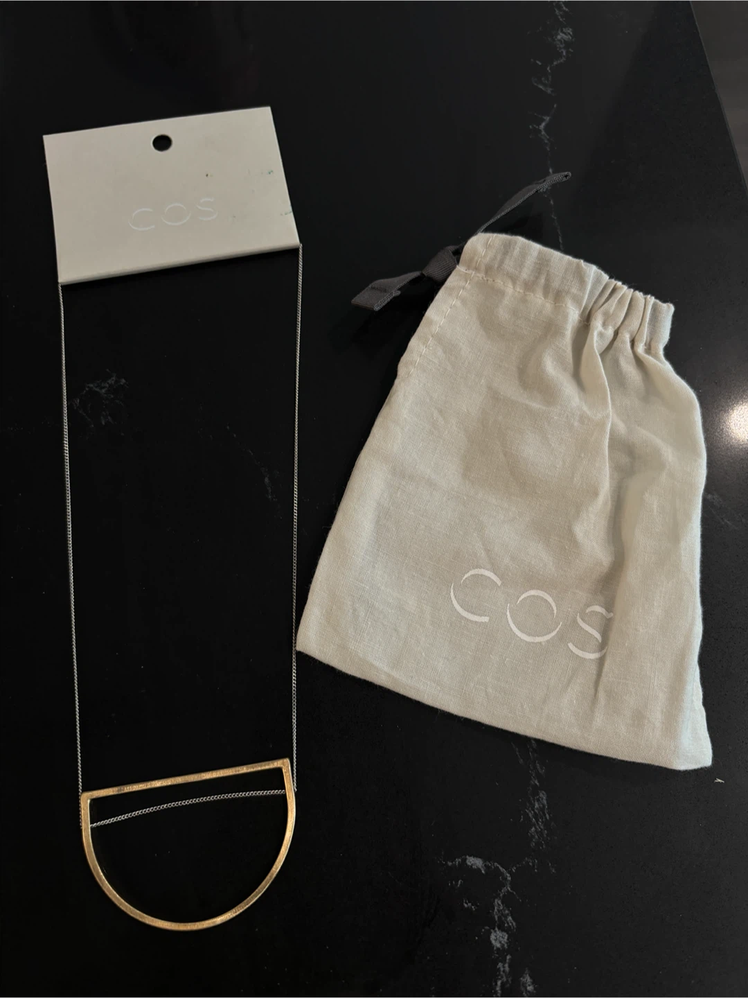 COS Semi-Circle Necklace