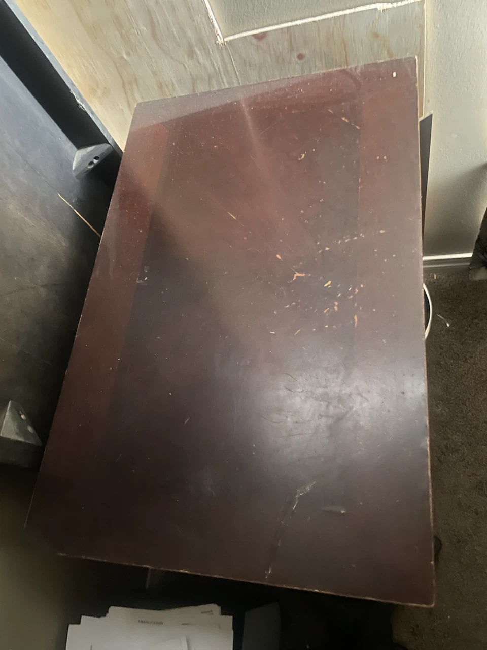 Dark Brown Bedside Table - photo 3