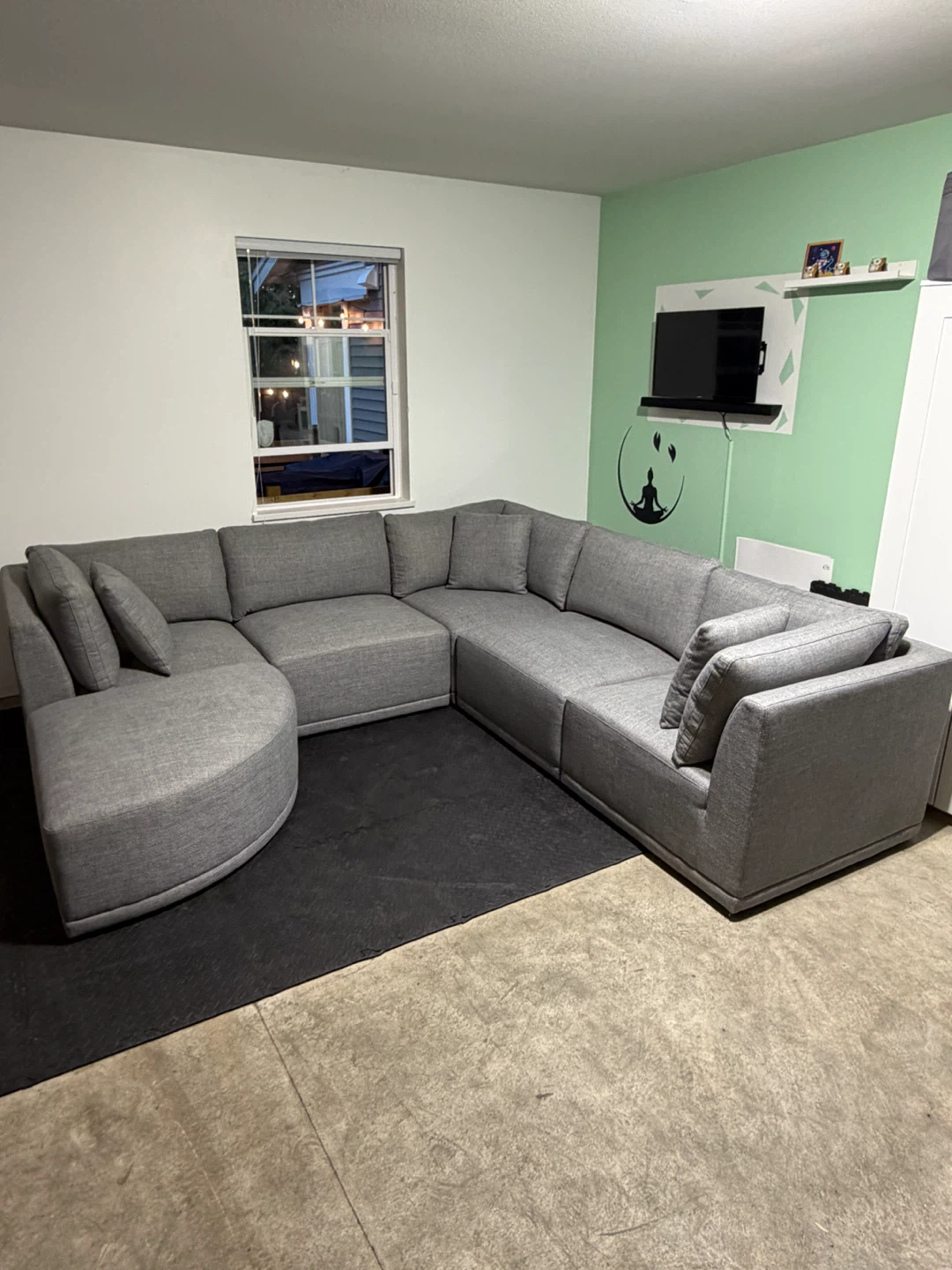 Grey Sectional Sofa