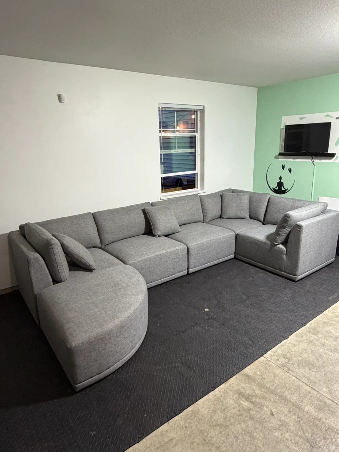 Grey Sectional Sofa - photo 2