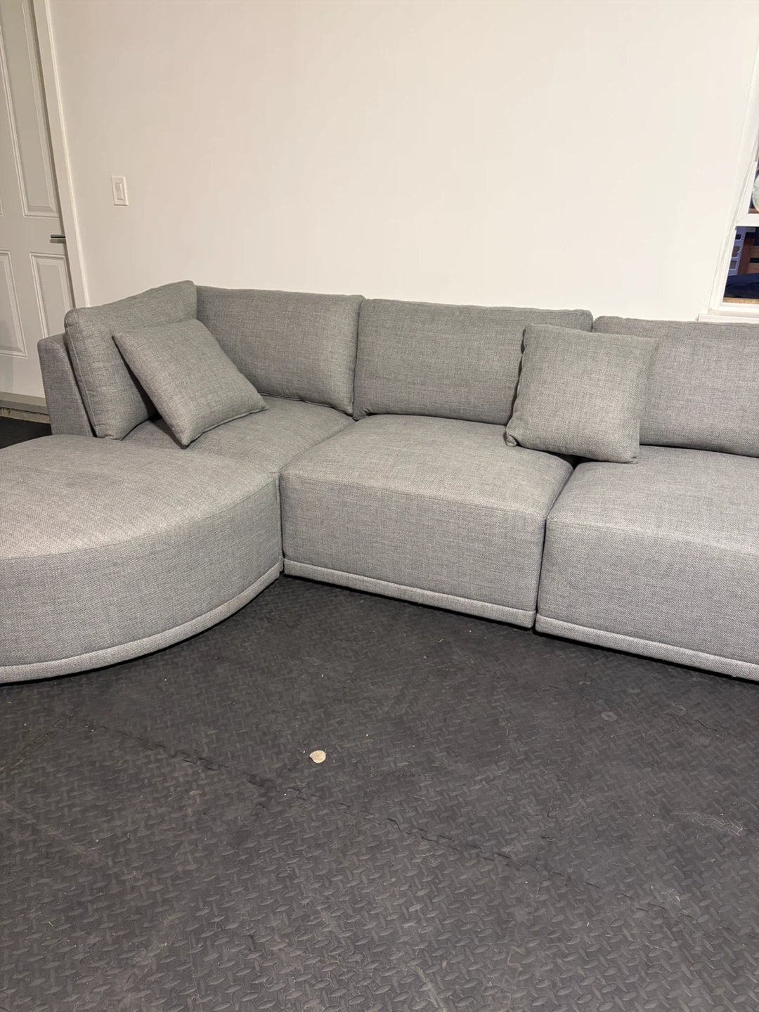 Grey Sectional Sofa - photo 3