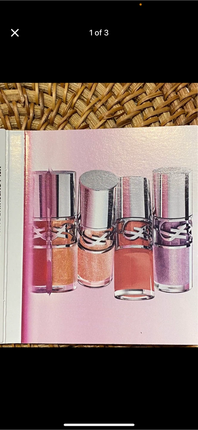 Yves Saint Laurent YSL Loveshine Plumping Lip Oil Gloss sample