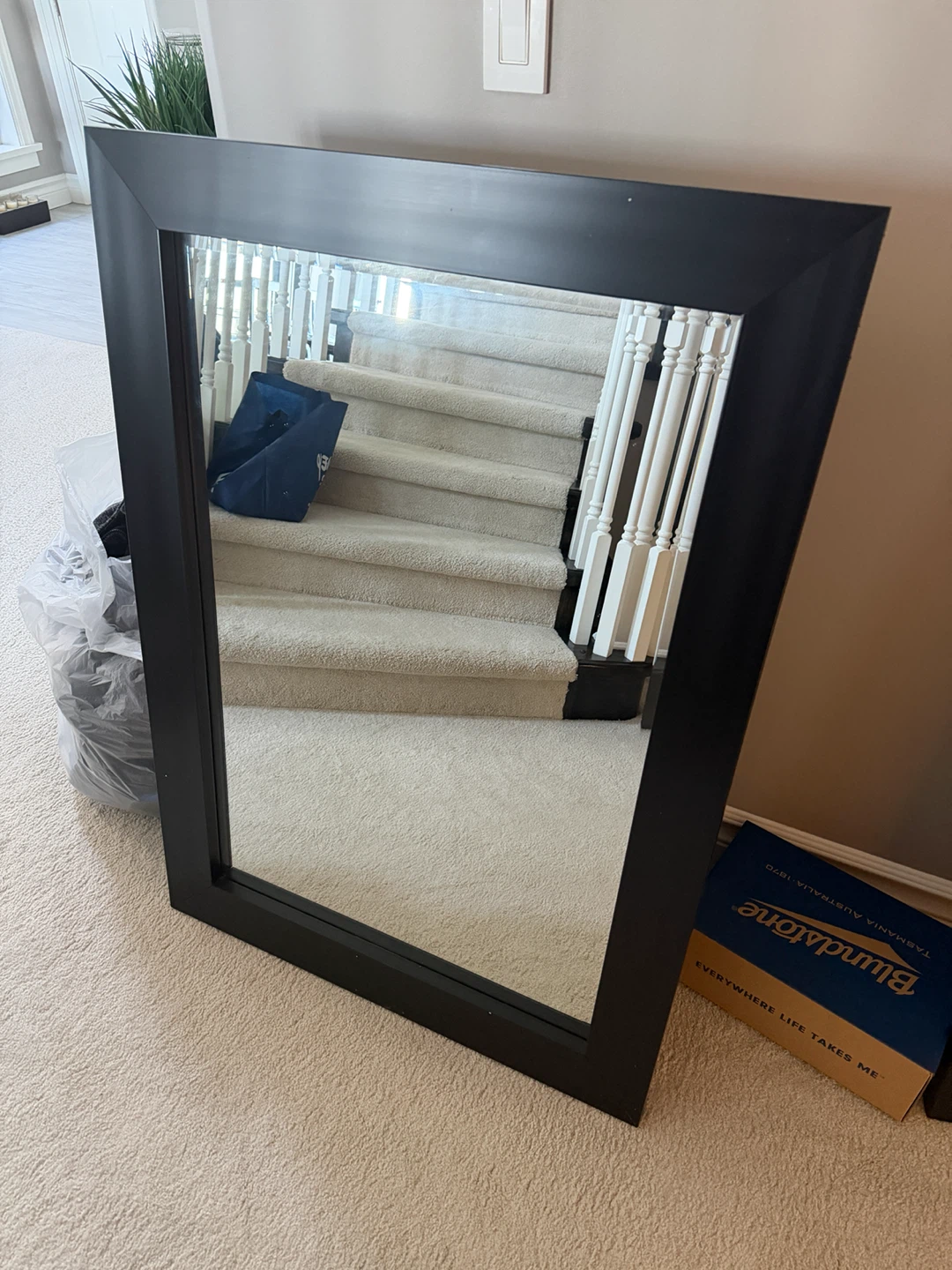 Black Framed Mirror