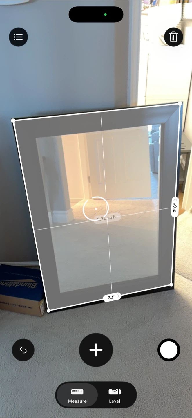 Black Framed Mirror - photo 2
