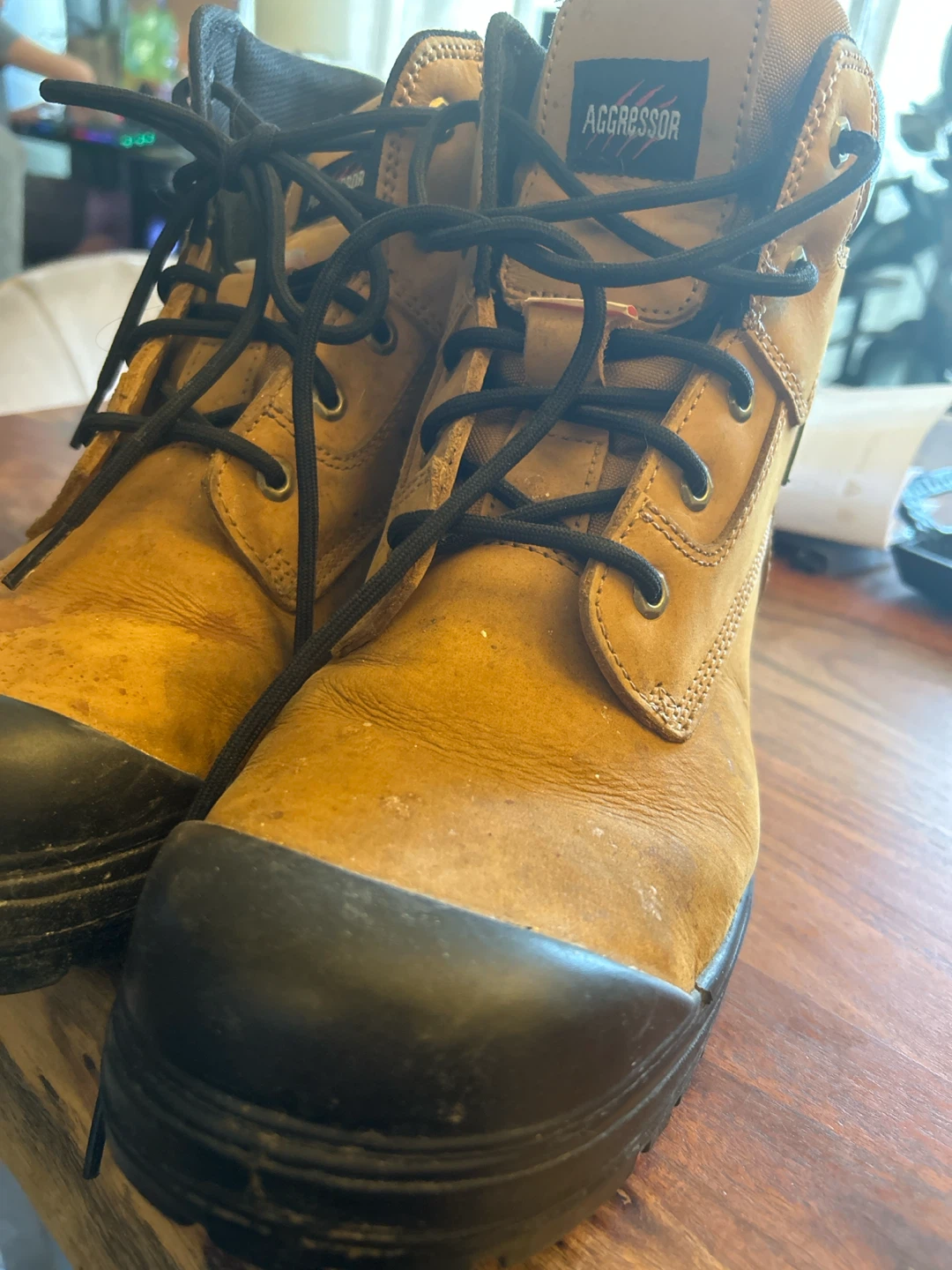 Aggressor work boots