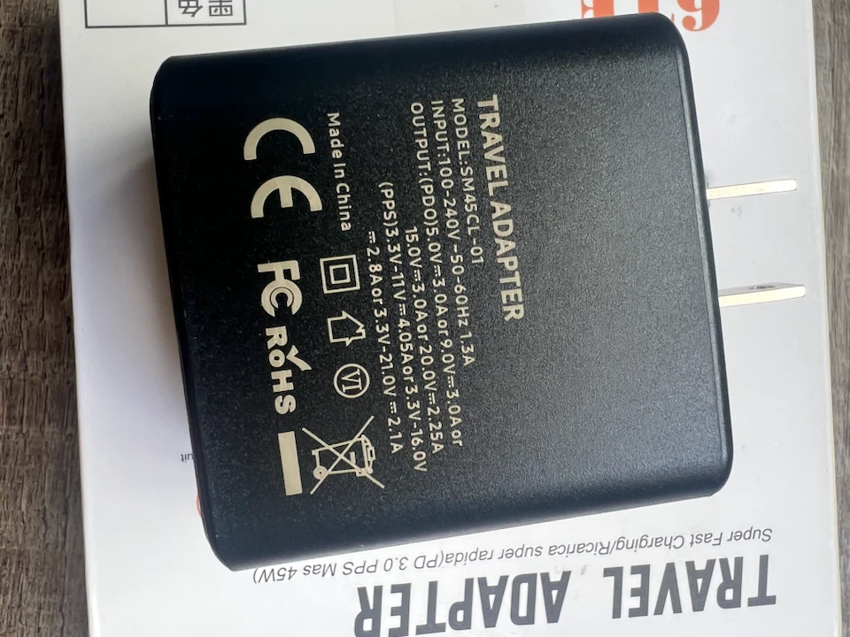 USB-C Fast Charger 45W PD with Cable - photo 3