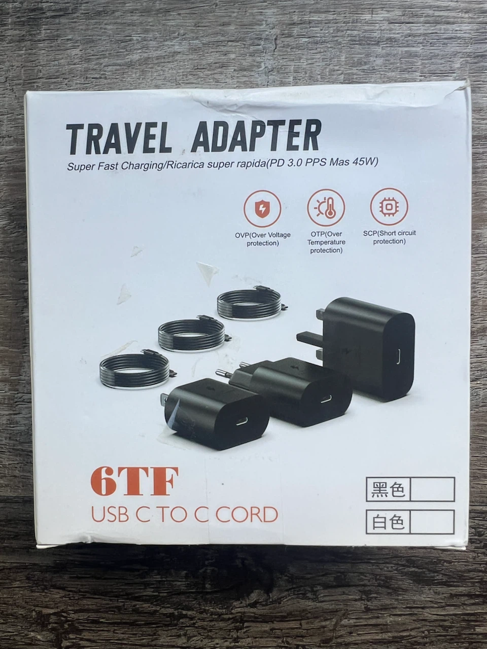 USB-C Fast Charger 45W PD with Cable - photo 5