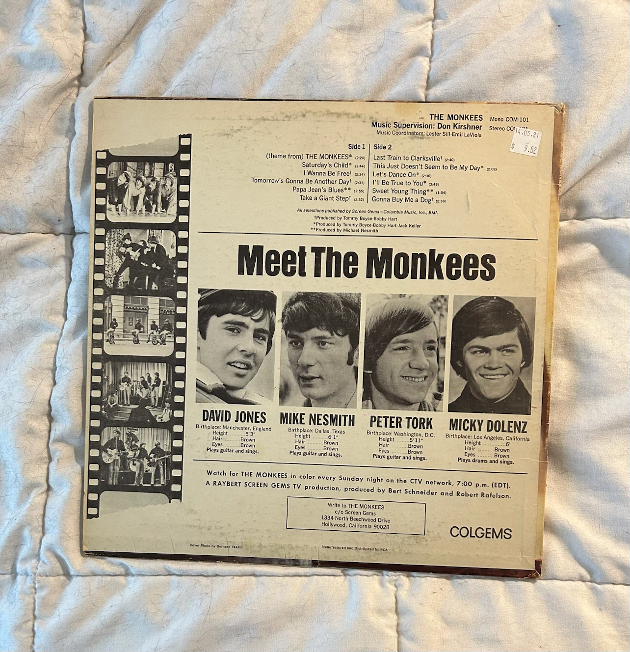 The Monkees Meet The Monkees Vinyl Record - photo 2