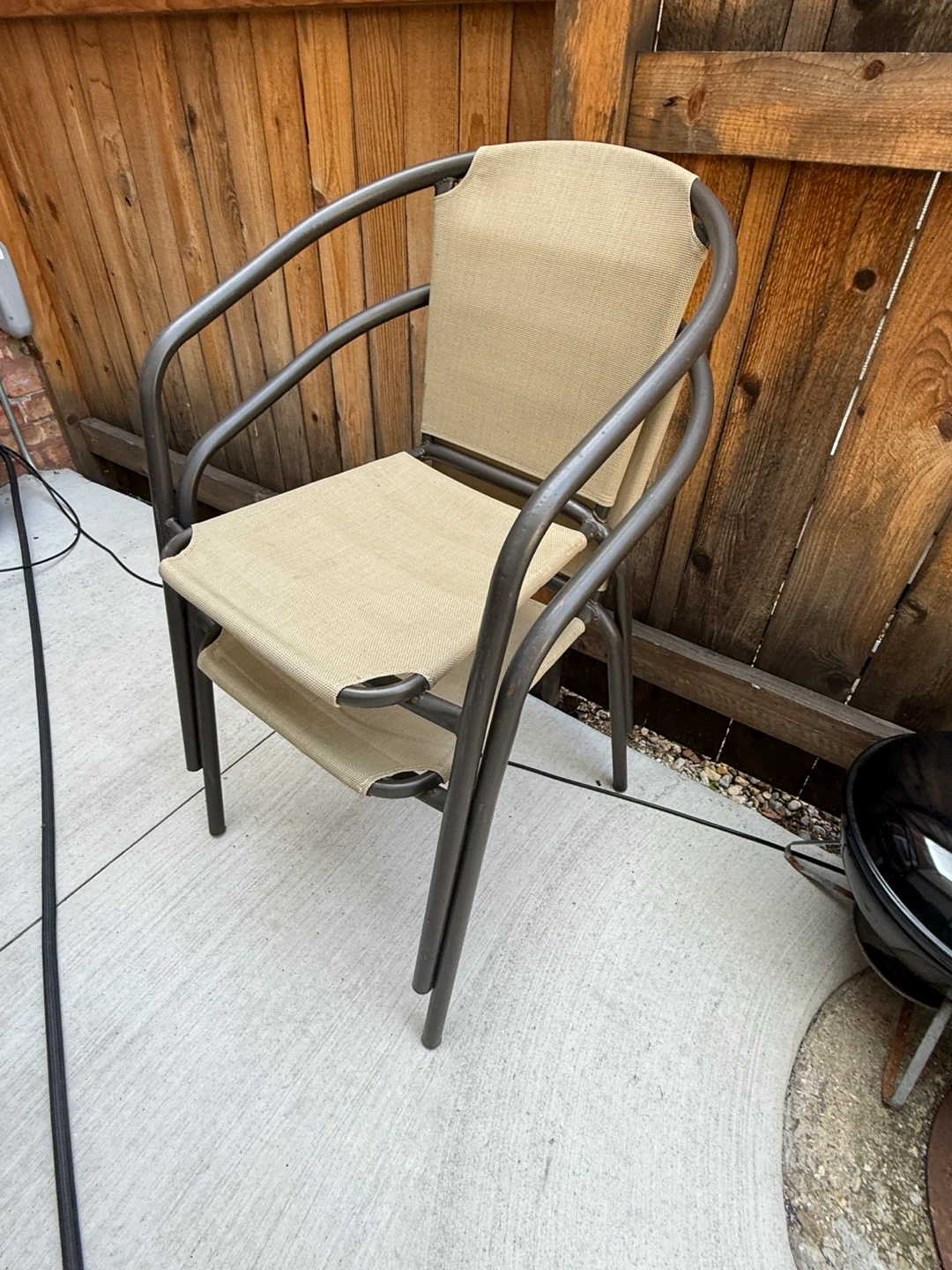 Set of 2 Patio Chairs - photo 3