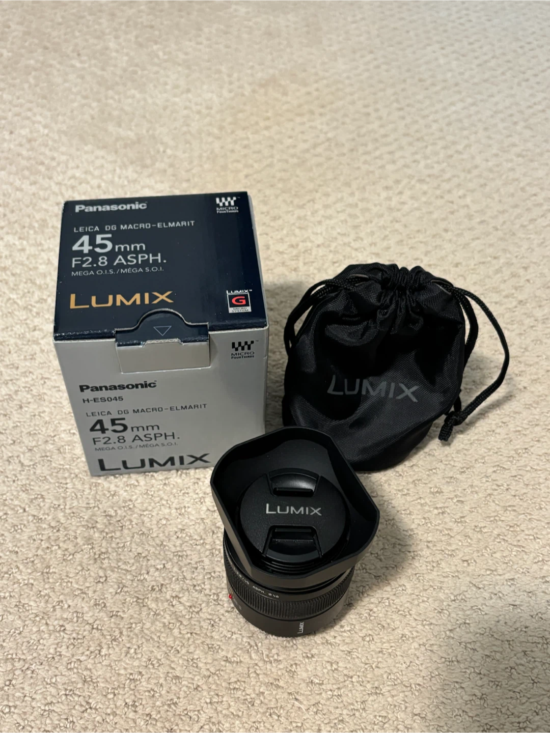 Panasonic Leica DG Macro-Elmarit 45mm f/2.8 ASPH. Lens