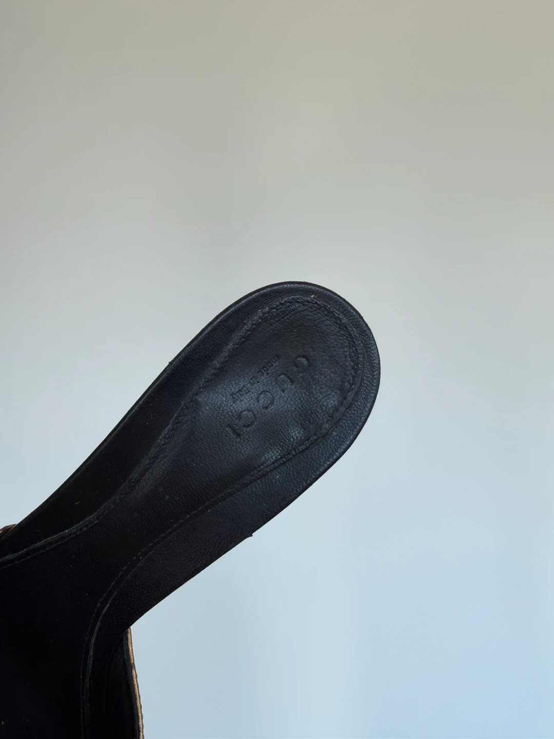 authentic Gucci Horsebit Mules Size 38 - photo 4