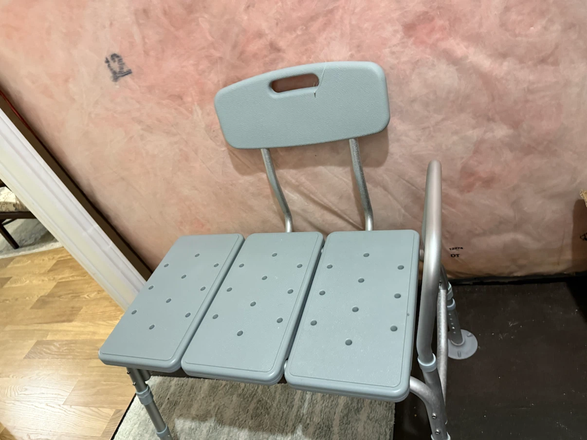 Shower Chair with Back - photo 3