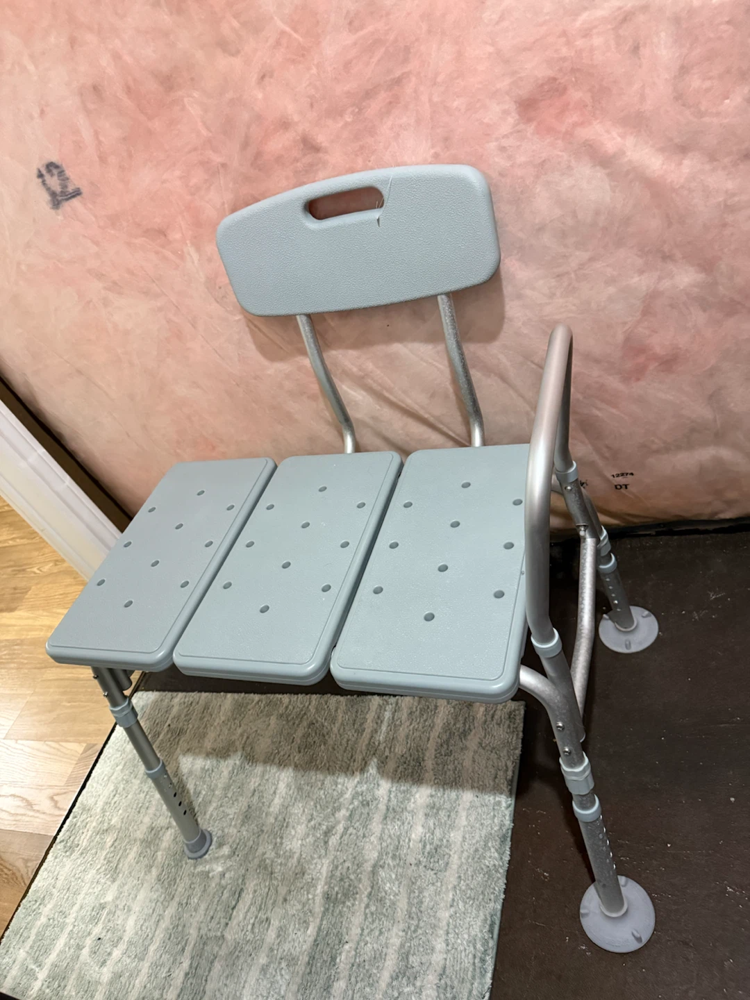 Shower Chair with Back - photo 4