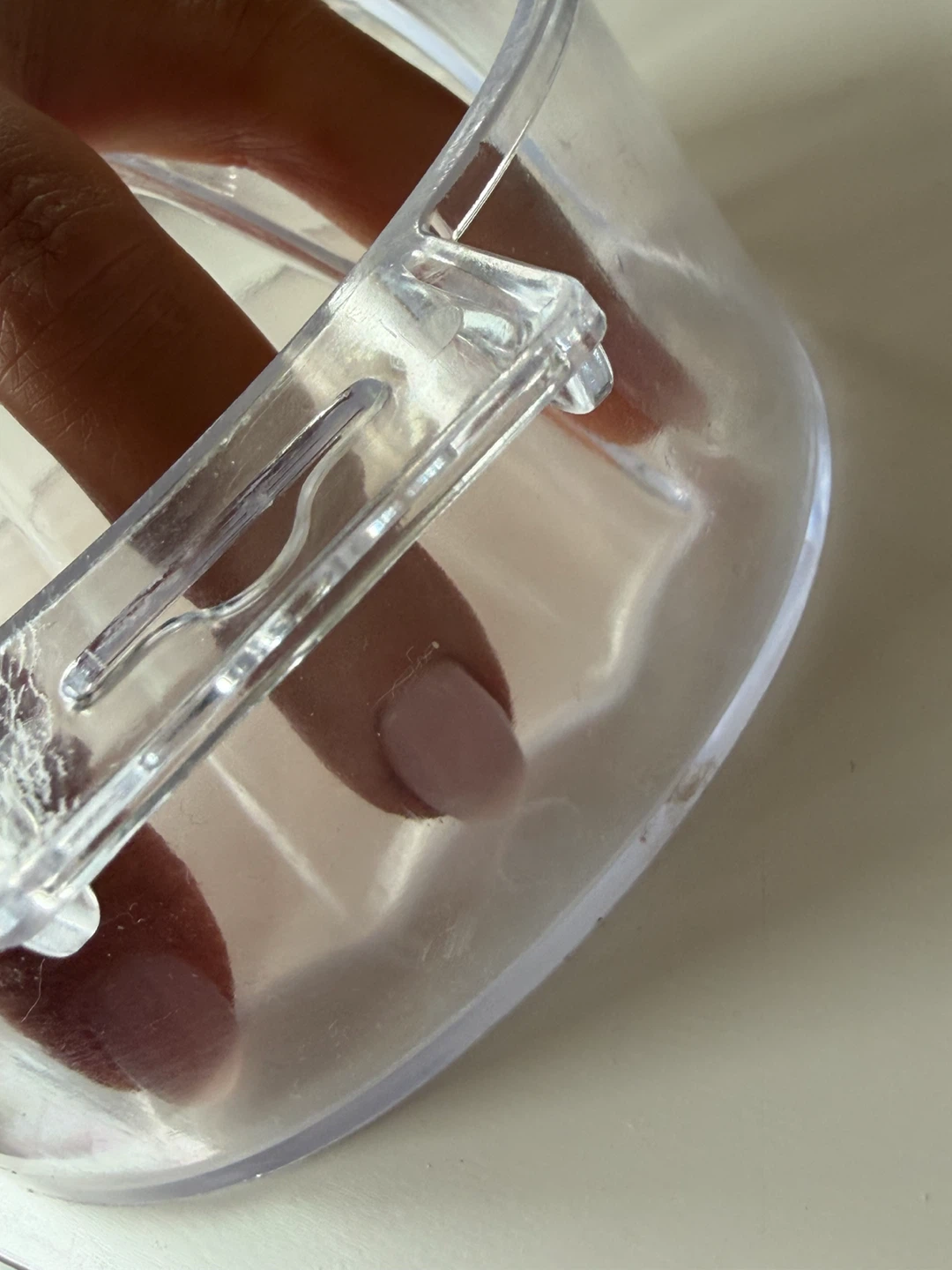 Clear Plastic Nail Soaking Bowl