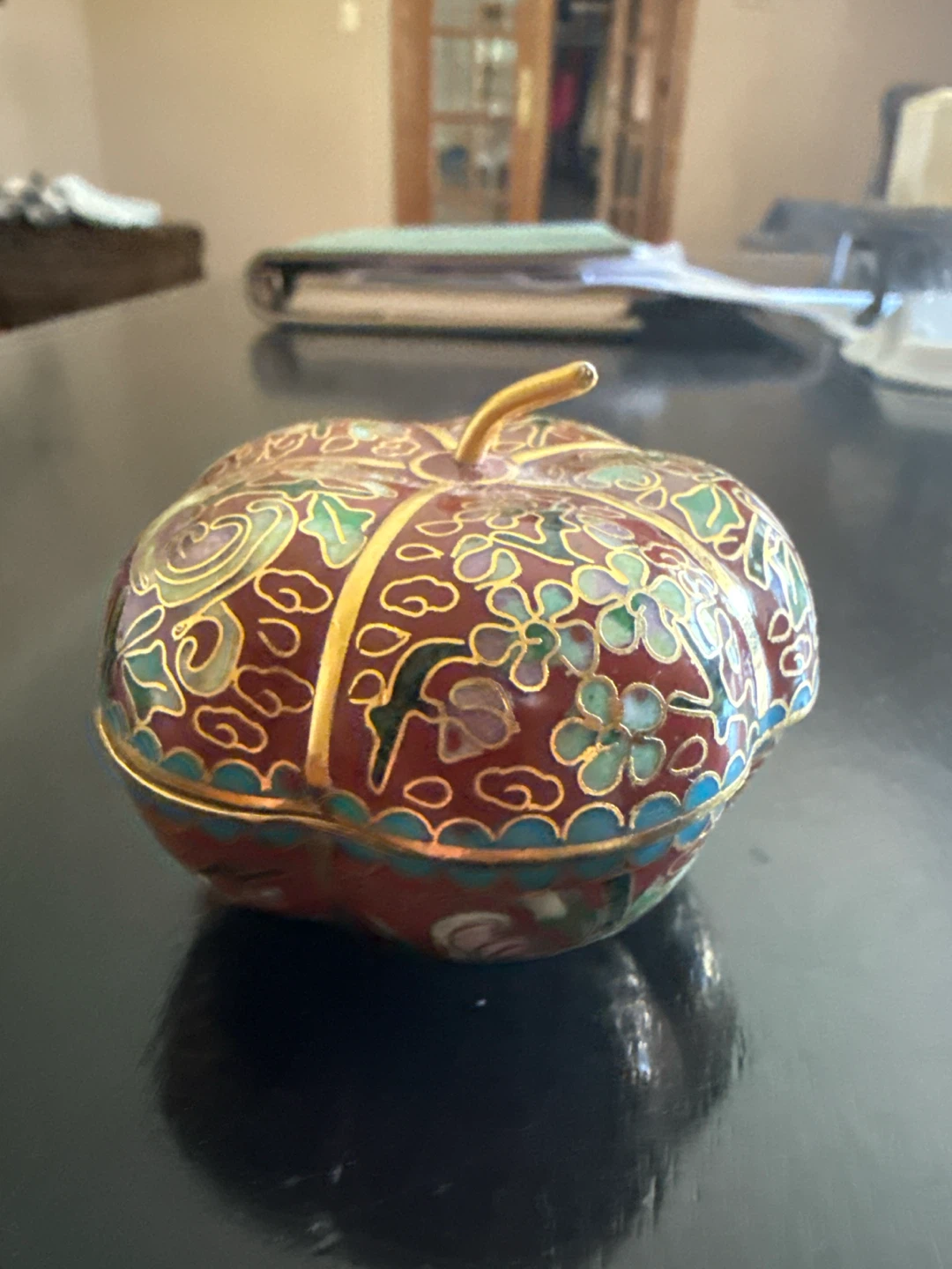 Cloisonné Trinket Box