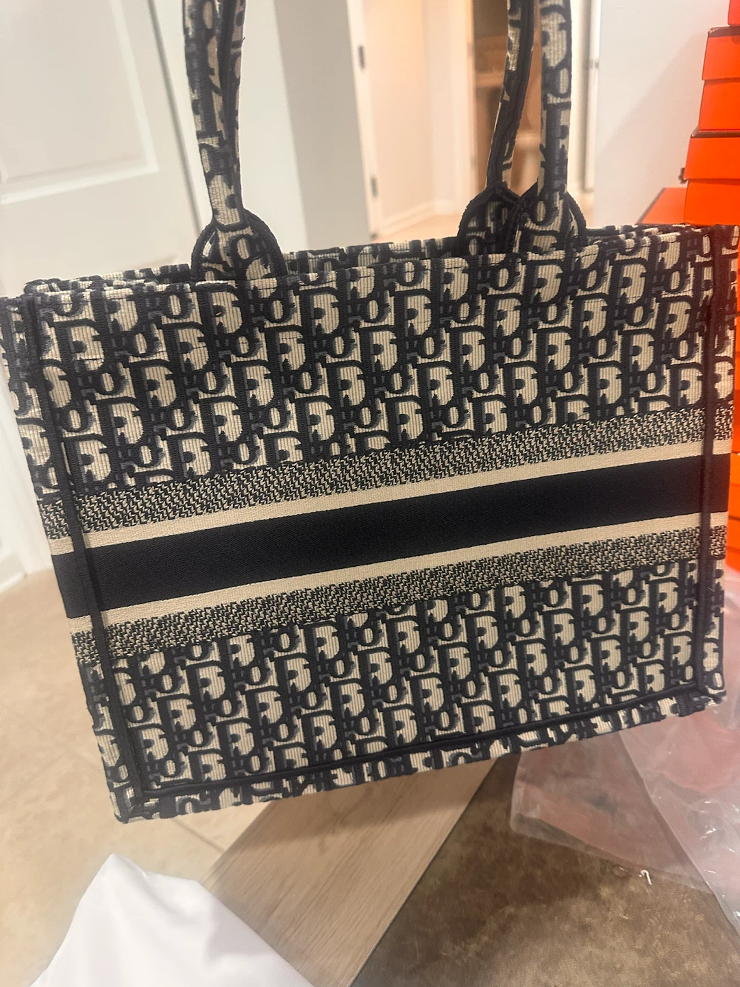 Christian Dior Book Tote Bag