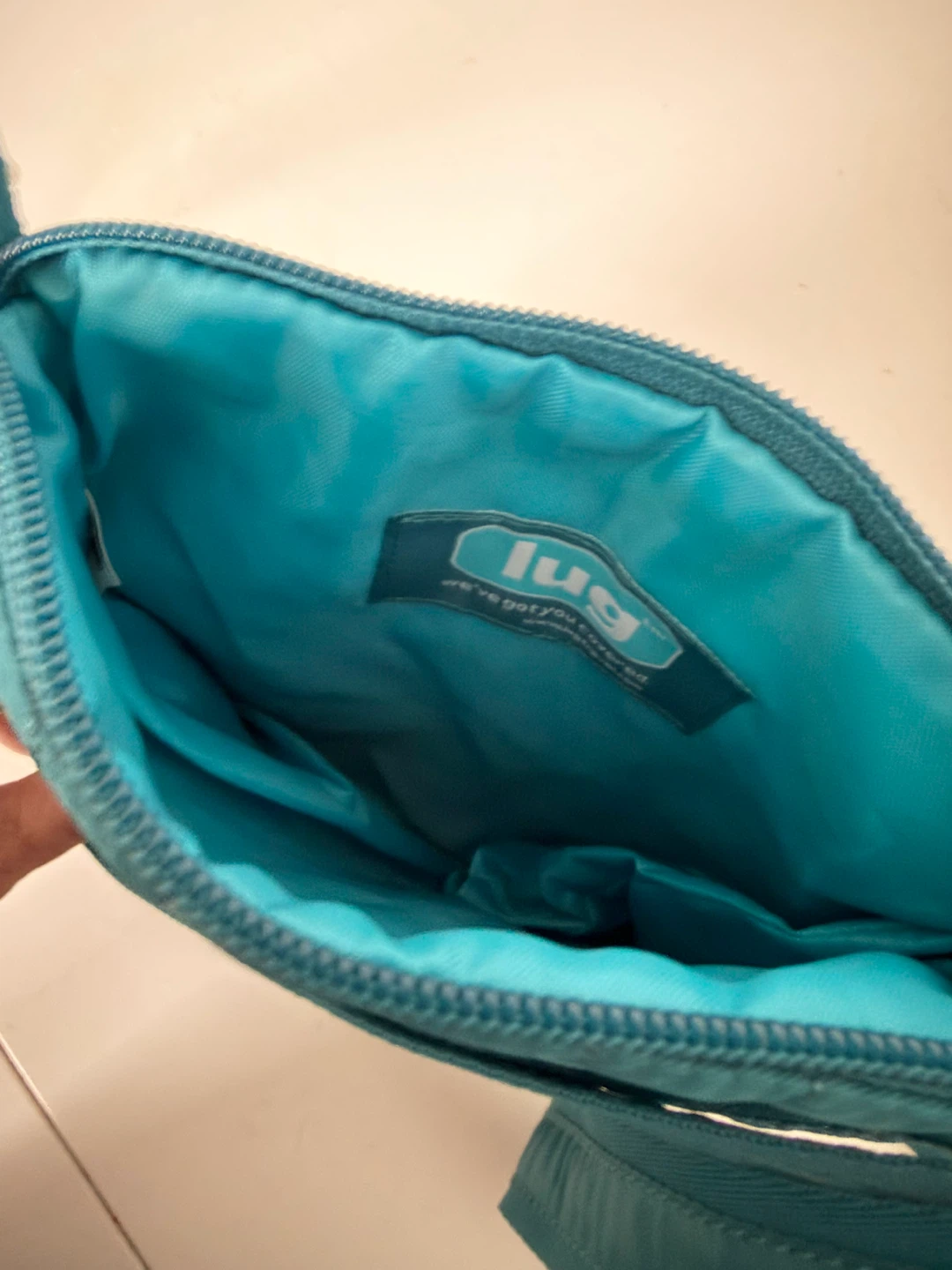 Lug Canada Teal Quilted Crossbody Bag - photo 4