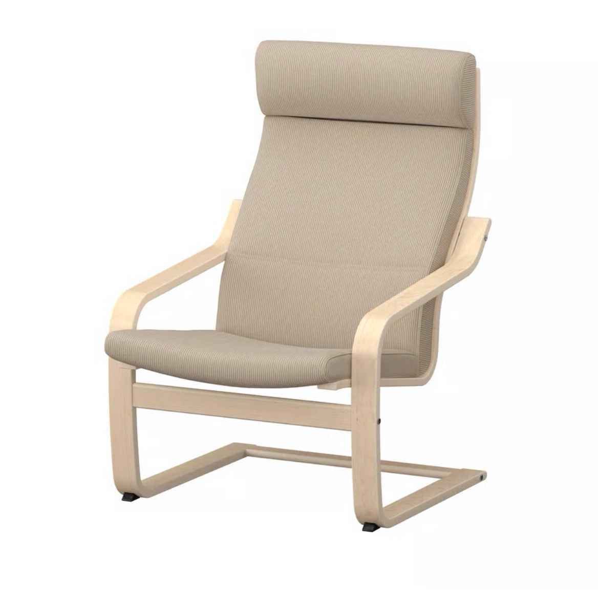 IKEA POÄNG Armchair Frame and Cushion