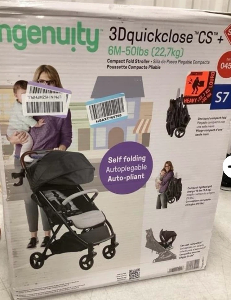 Ingenuity 3DQuickclose CS+ Compact Fold Stroller - photo 3