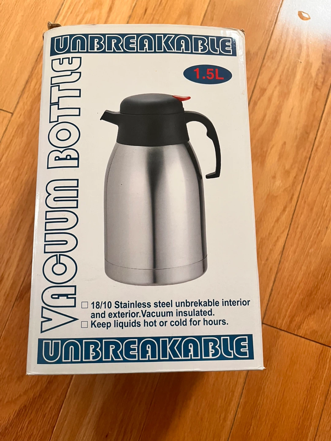 Unbreakable Vacuum Bottle / Carafe 1.5L - photo 3