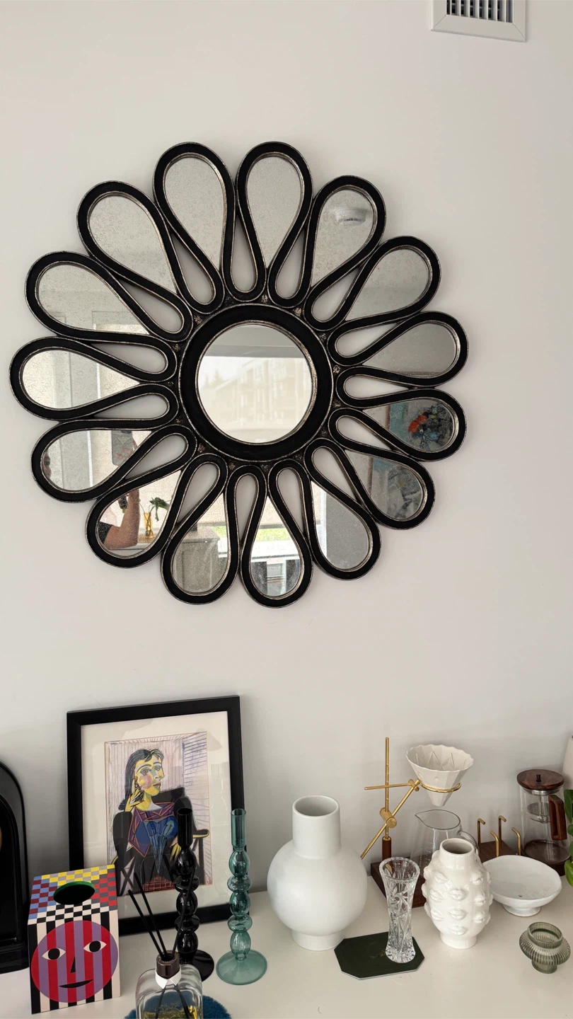 Decorative Sunburst Mirror - photo 2