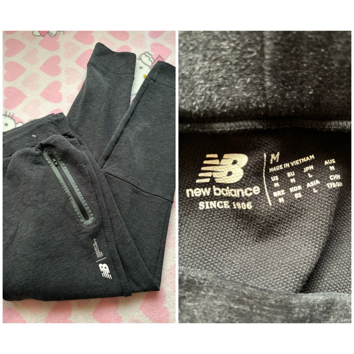 New Balance - Dark Grey Joggers - *Size Men Medium*