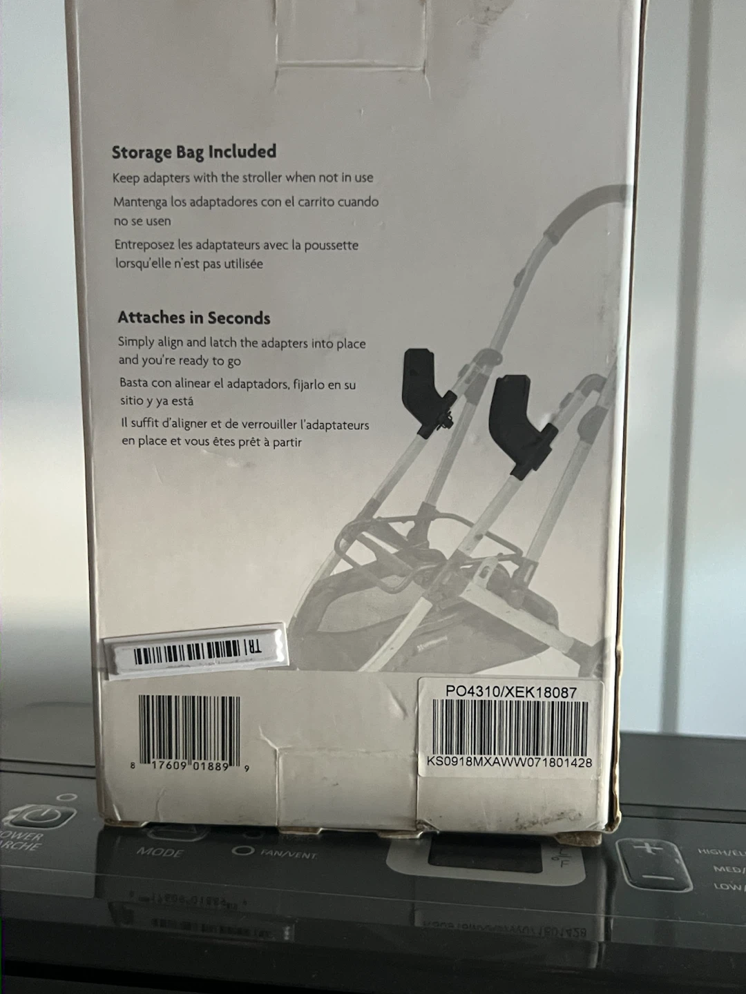 UPPAbaby MINU Car Seat Adapters - photo 2