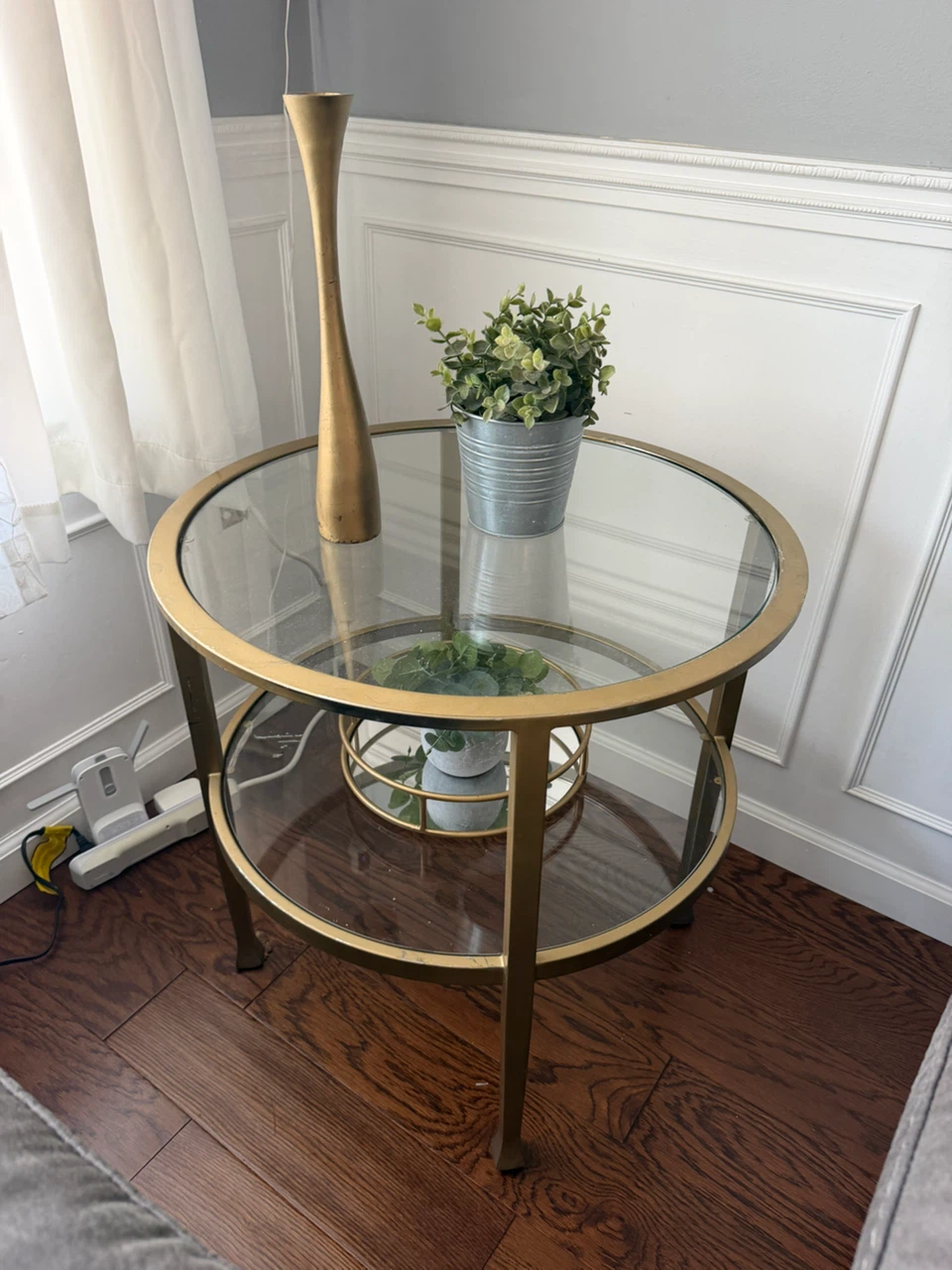 Mirrored Electric Fireplace TV Stand Console - photo 4