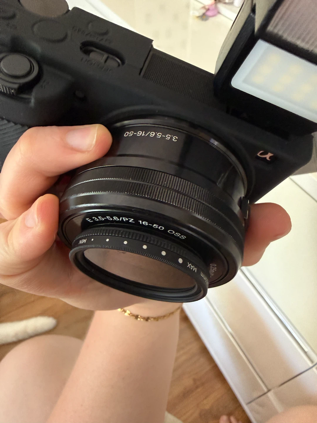 Sony Alpha Camera with 16-50mm Lens and Flash - photo 5