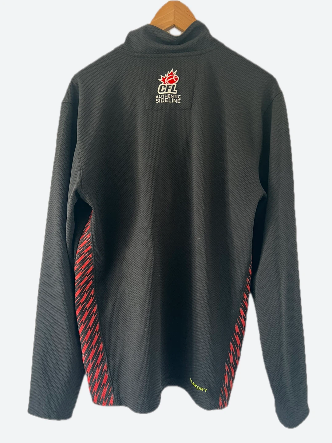 Reebok RedBlacks CFL Sideline Quarter Zip Pullover - photo 4
