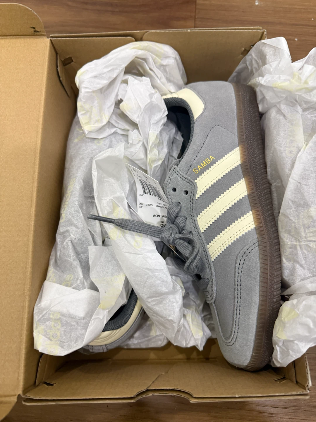 Size 5 - adidas Samba ADV Grey Four Cream - photo 5