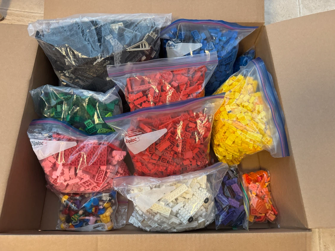 Huge Box of Lego Bricks