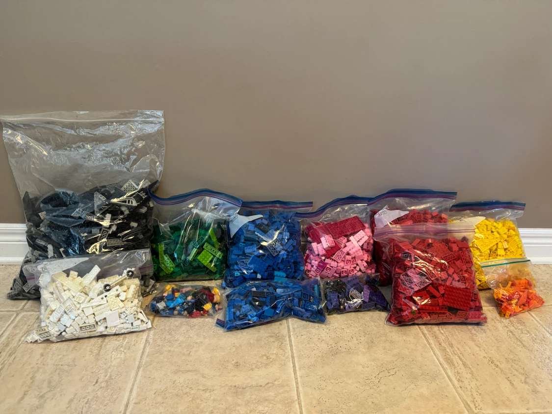 Huge Box of Lego Bricks - photo 2