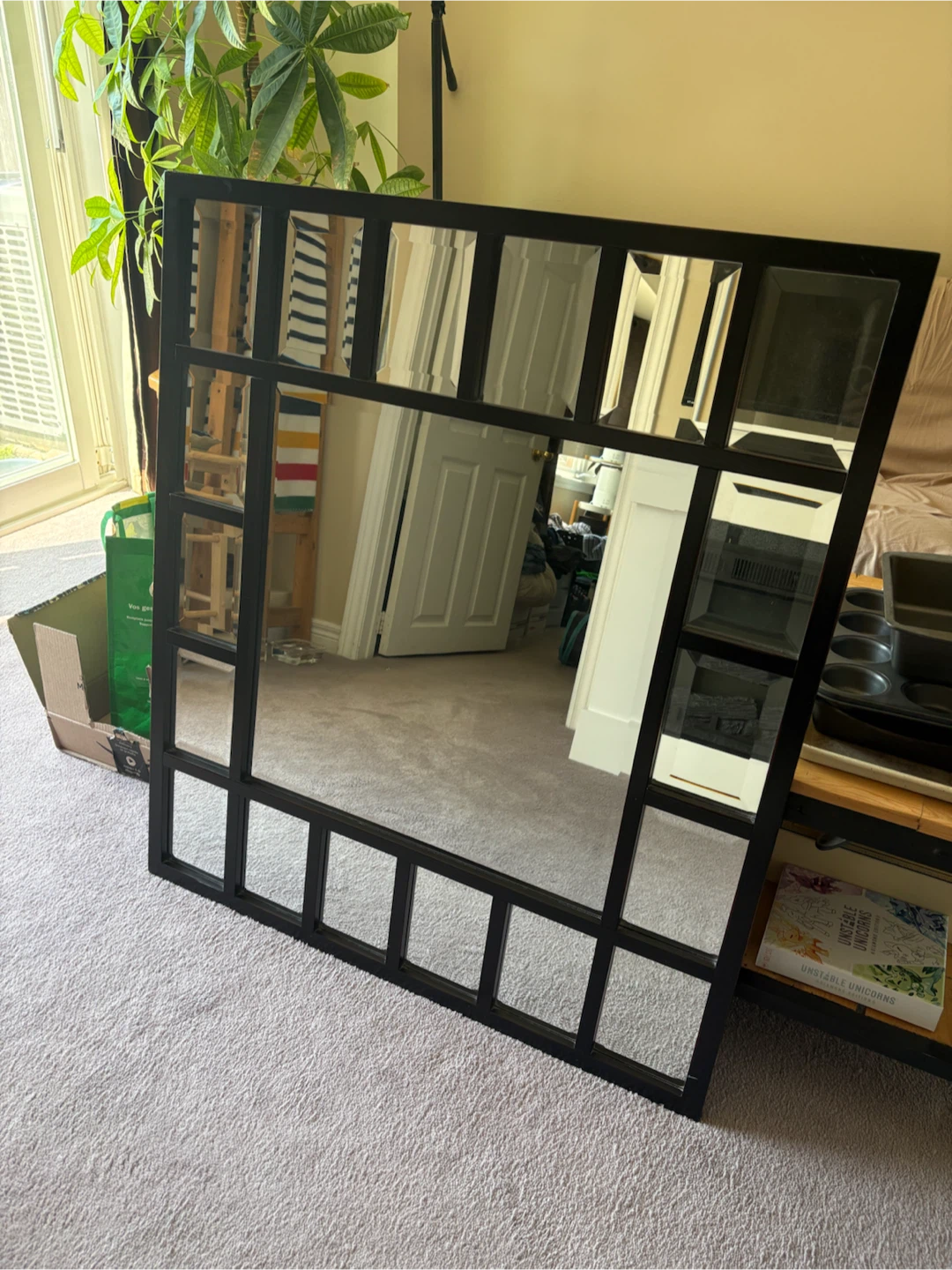 Large Glass Mirror