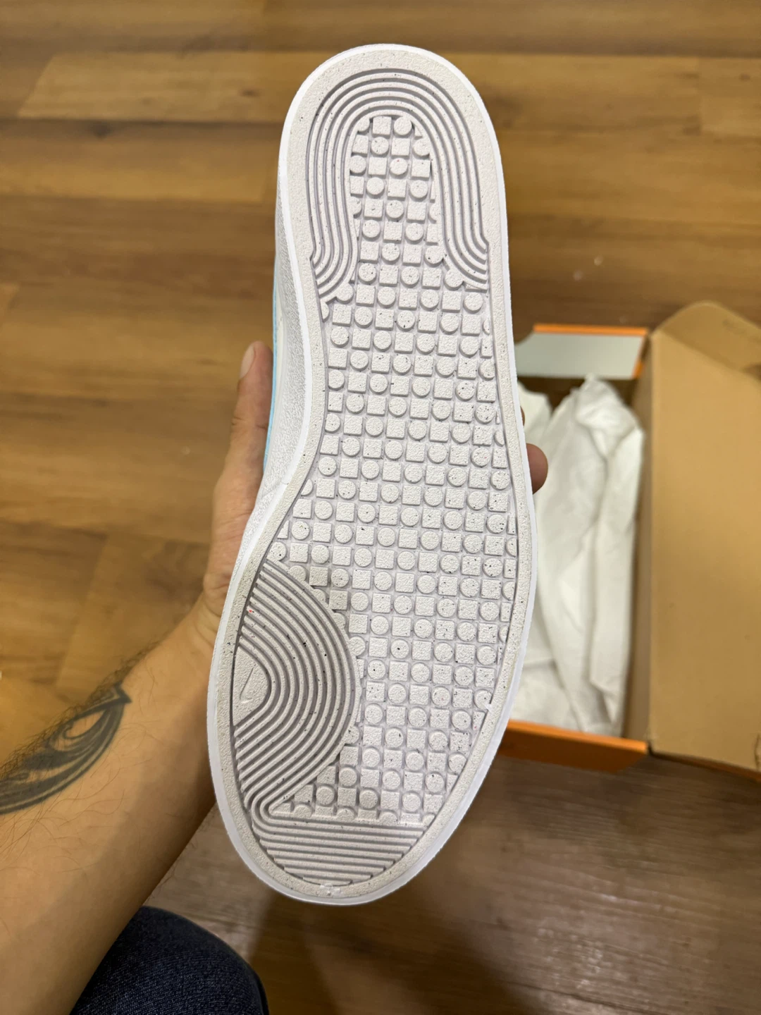 Size 10 - Nike Court Shot White Glacier Ice - photo 4