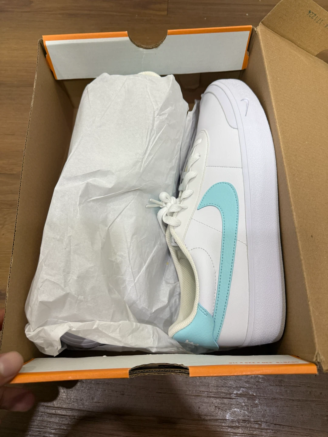 Size 10 - Nike Court Shot White Glacier Ice - photo 5