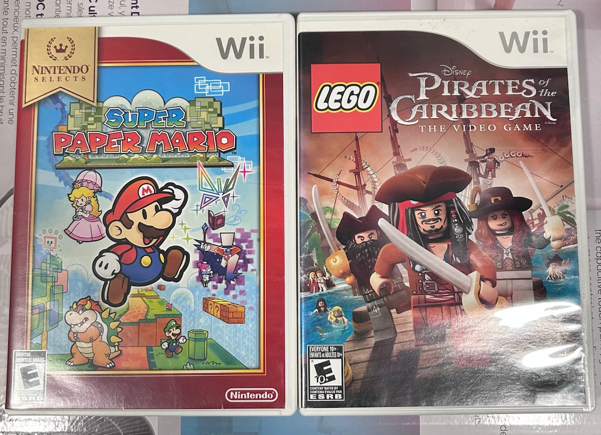 Nintendo Wii Super Mario & LEGO Games