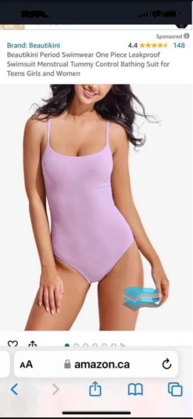 NEW Ladies S Leakproof Bathing Suit - photo 2