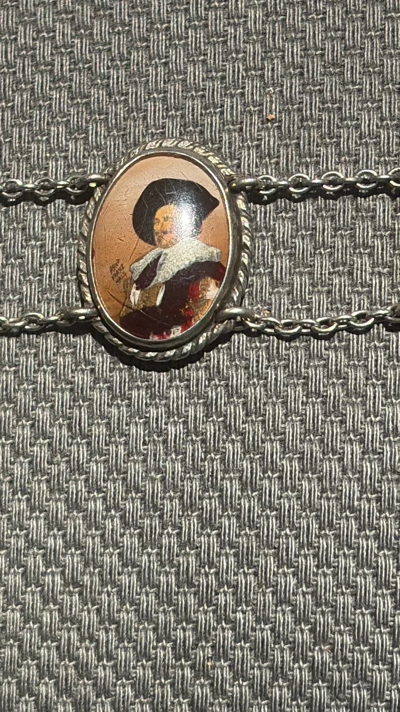 Vintage Bracelet with Miniature Portraits - photo 5