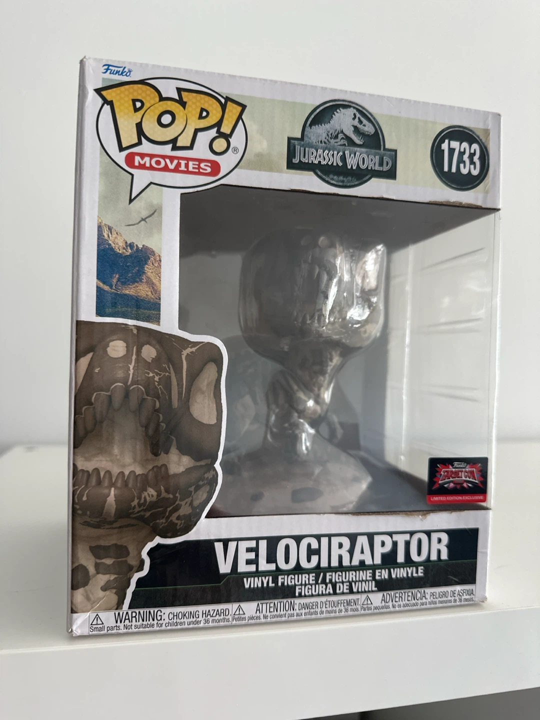 Funko Pop! Jurassic World Velociraptor Vinyl Figure #1733