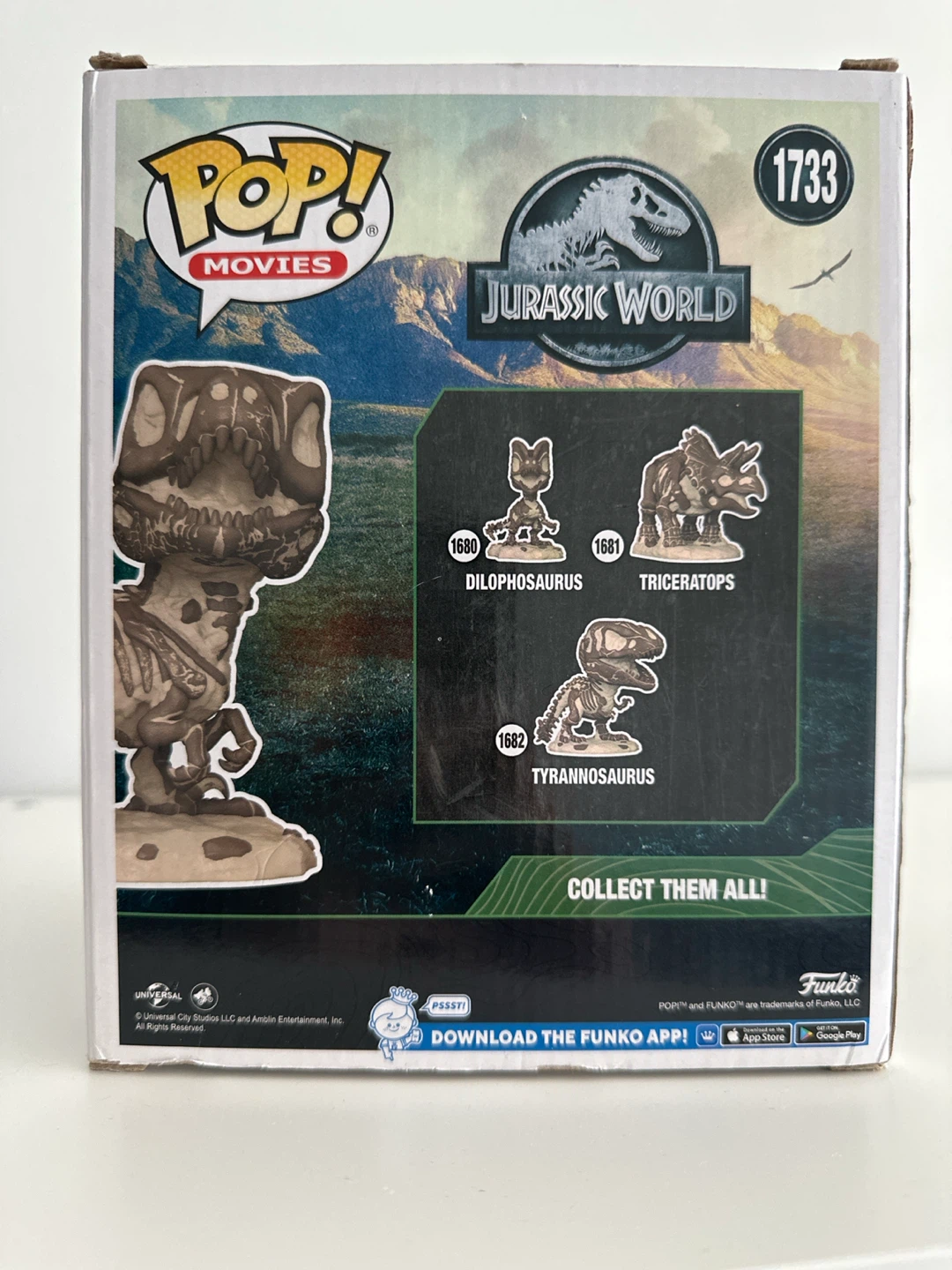 Funko Pop! Jurassic World Velociraptor Vinyl Figure #1733 - photo 2