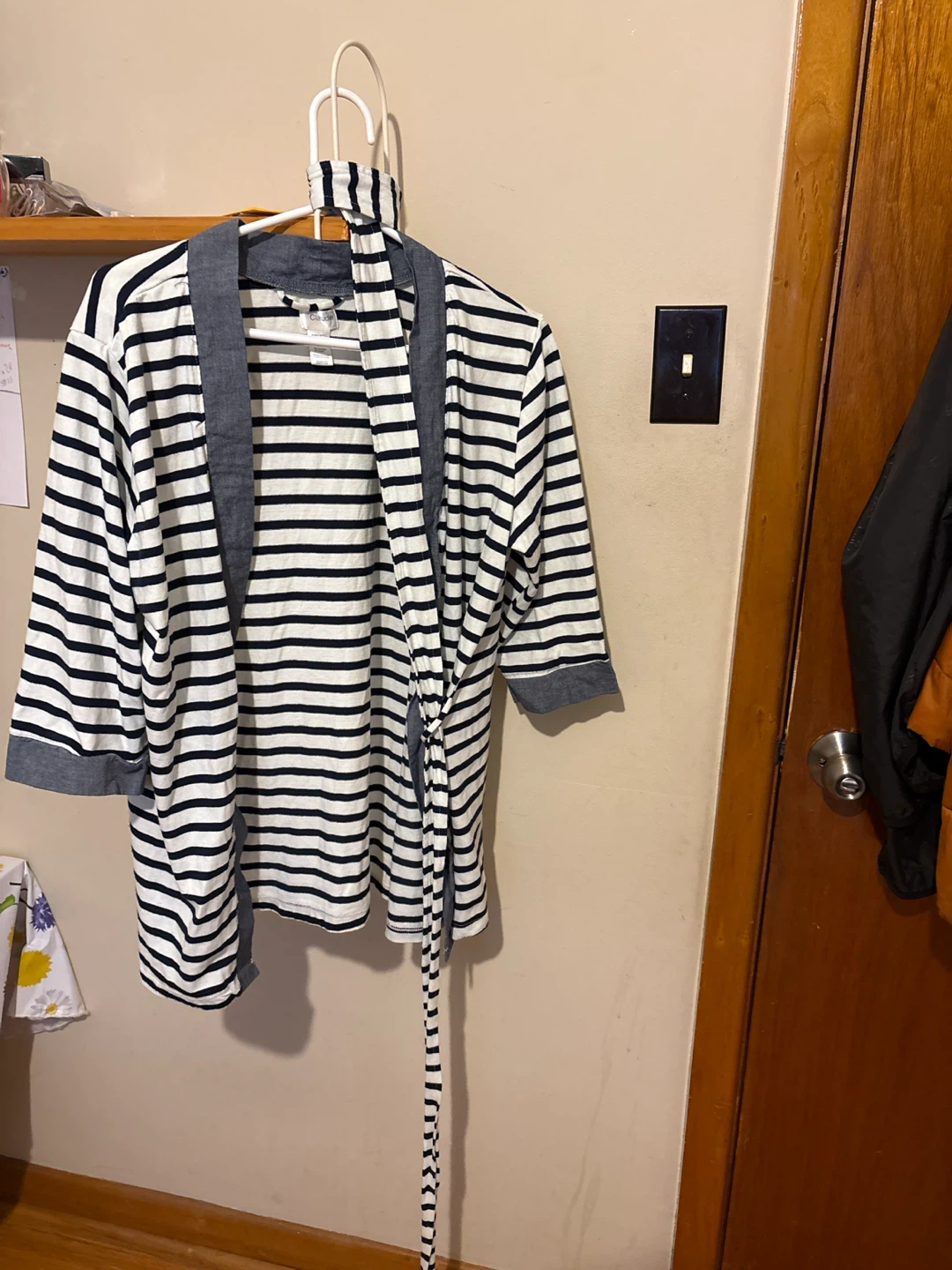 Claudel Striped Robe