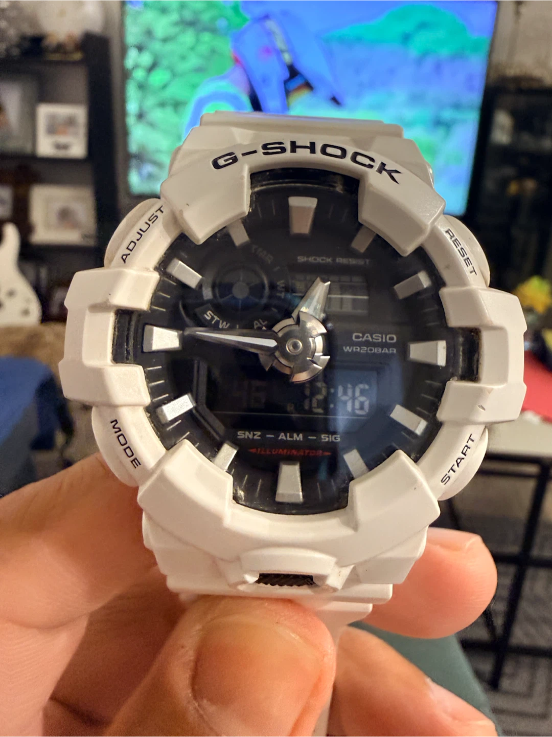 Casio G-Shock White Watch