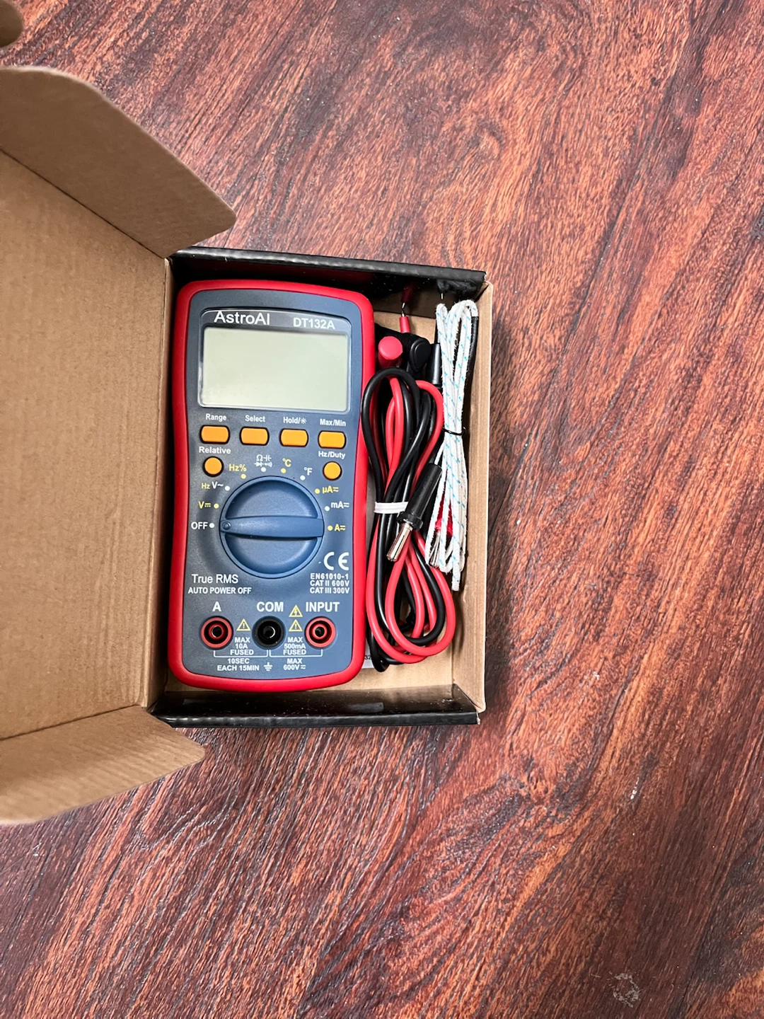 AstroAI DT132A Multimeter - photo 2