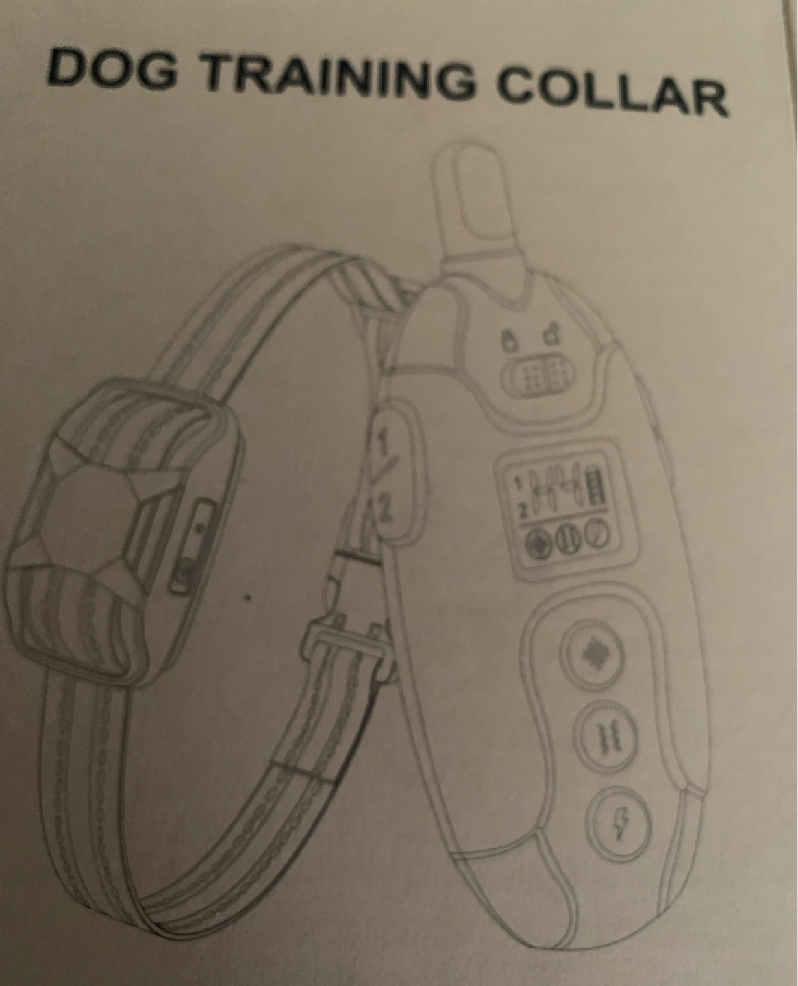 Dog Training Collar - 1000FT Range, Remote