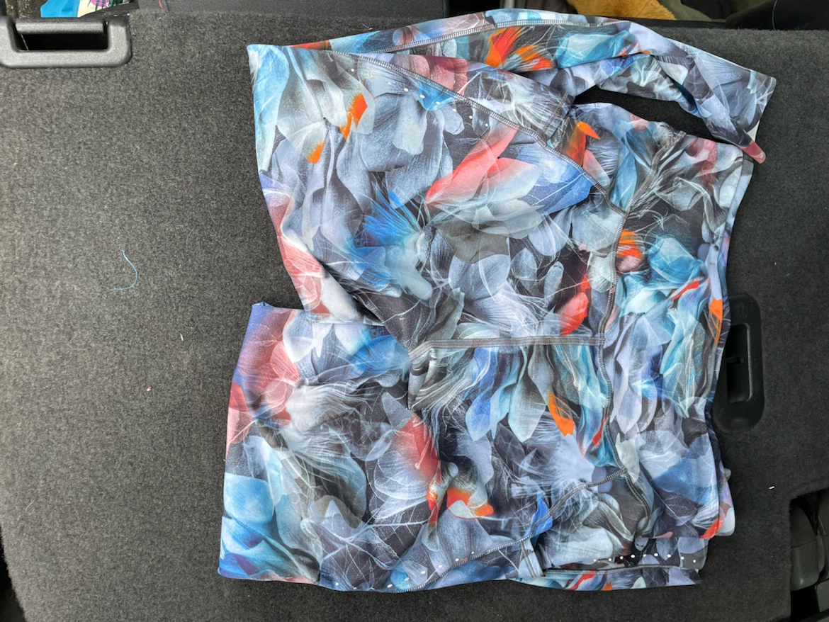 Lululemon Fast Free HR Tight 25" Floral Print Leggings Size 8 - photo 3