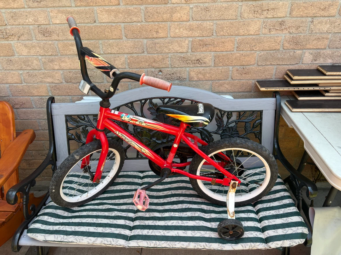Red Movelo BMX Kids Bike