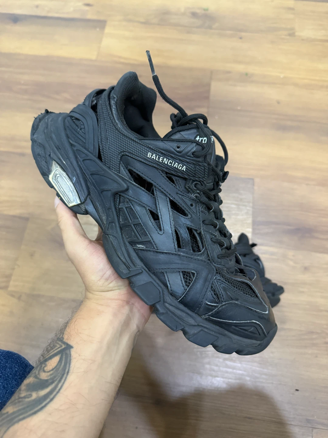 Size 44EU (11 US) - Balenciaga Track 2.0 ‘ Black ’
