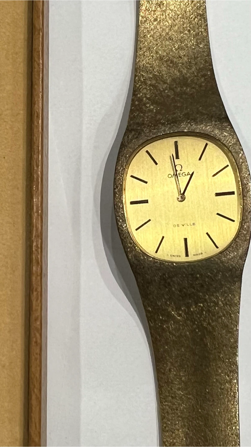 Omega De Ville Gold-Tone Ladies Watch
