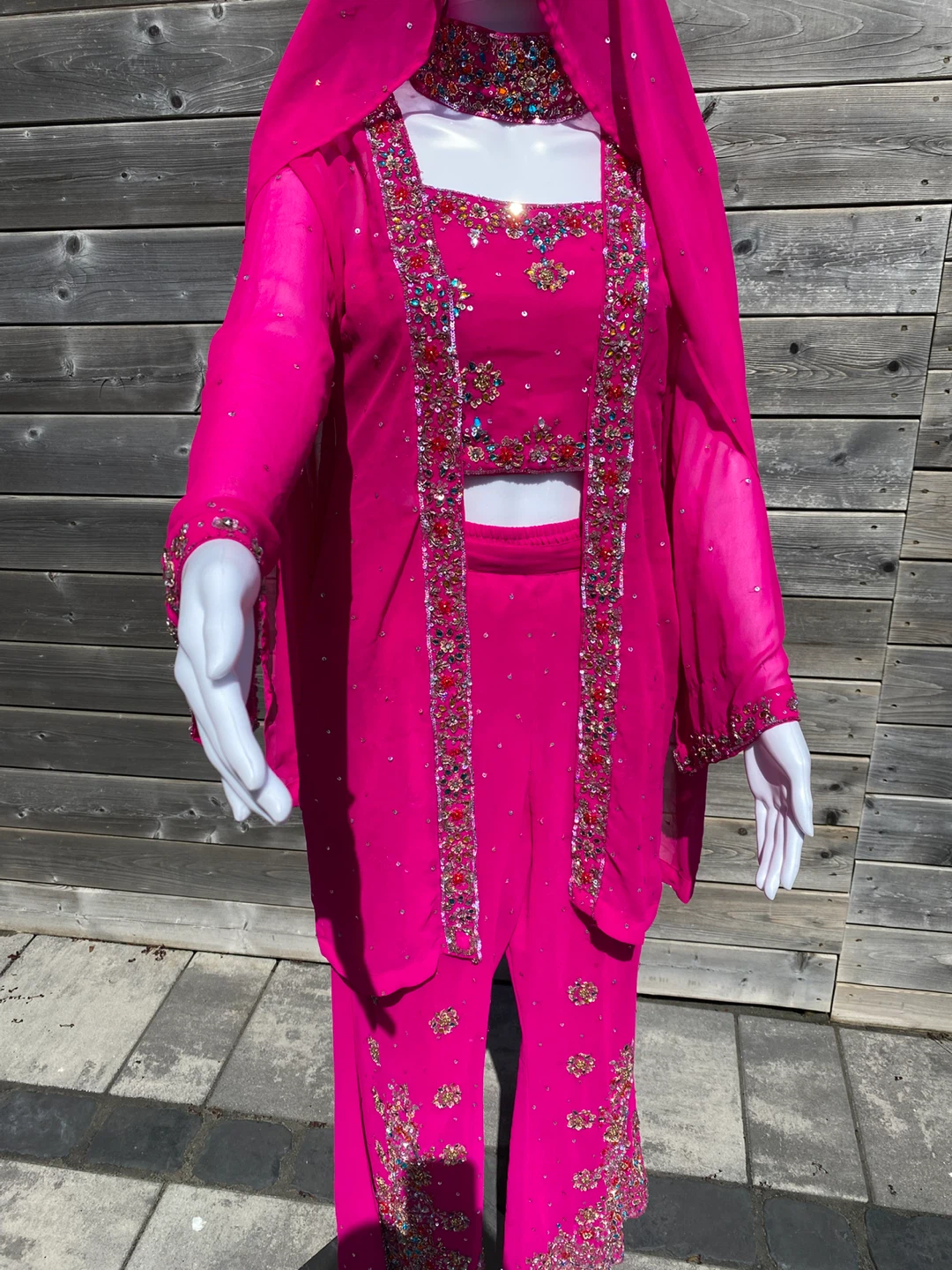 Pink Lace Dress